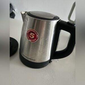 Stainless steel hamilton beach kettle - 1 liter